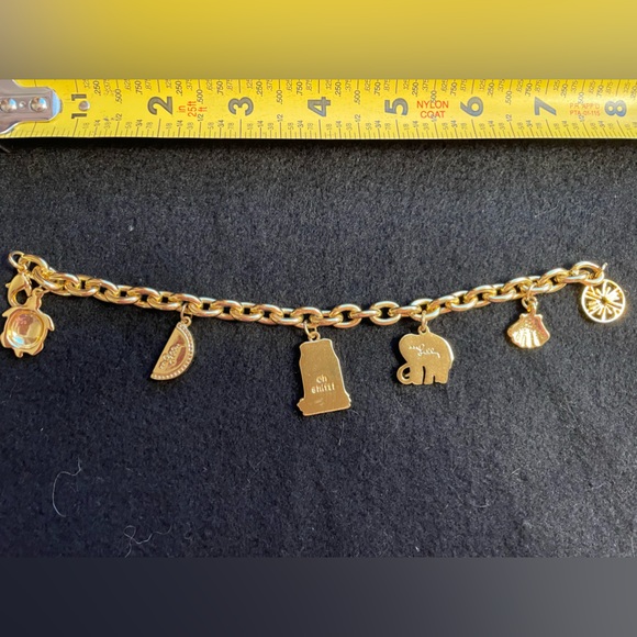 Lilly Pulitzer Gold-colored charm bracelet - Picture 8 of 9